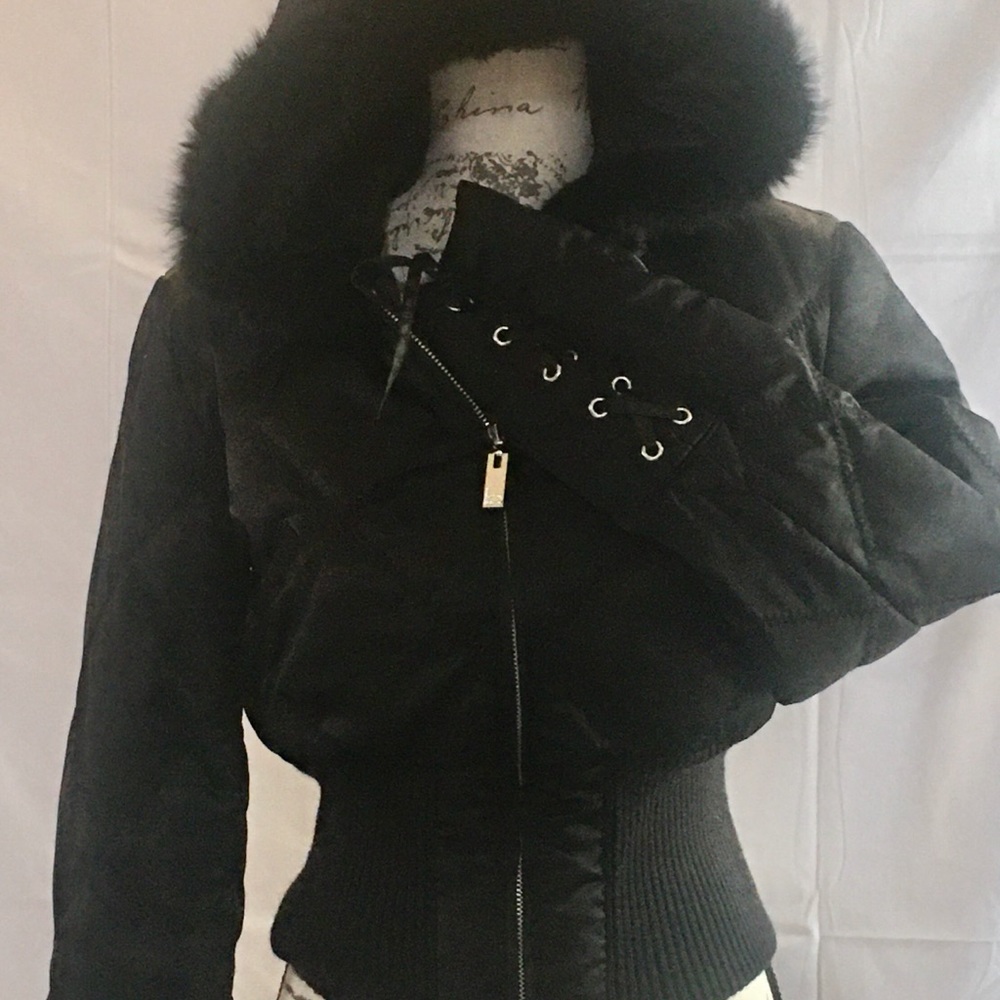 Bebe winter jacket  size small-xsmall no size tag